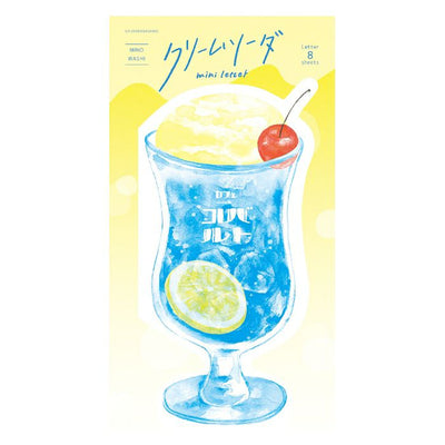 Furukawashiko Summer Limited Edition Cream Soda Letter Paper Set - Cobalt LT663
