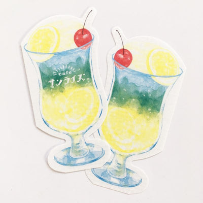 Furukawashiko Summer Limited Edition Cream Soda Letter Paper Set - Sunrise LT665
