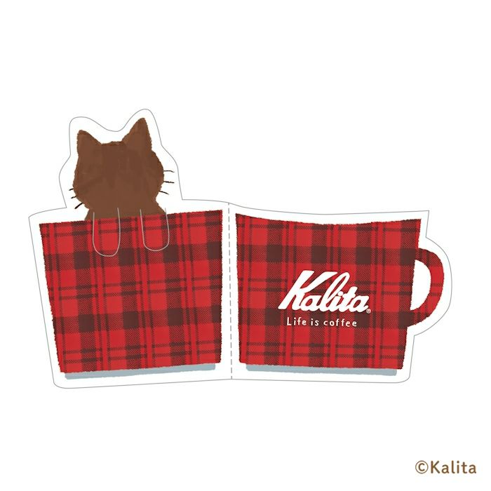 Furukawashiko x Kalita Life is Coffee Mini Letter Paper Set - Black Coffee LT725