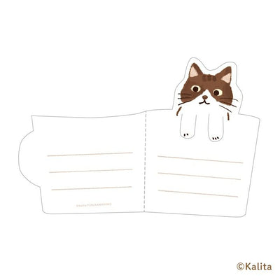 Furukawashiko x Kalita Life is Coffee Mini Letter Paper Set - Black Coffee LT725