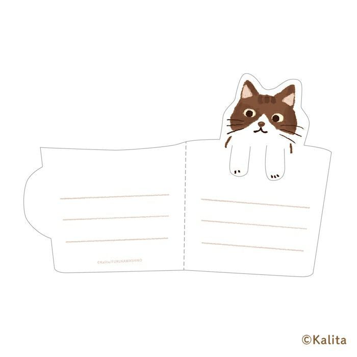 Furukawashiko x Kalita Life is Coffee Mini Letter Paper Set - Black Coffee LT725
