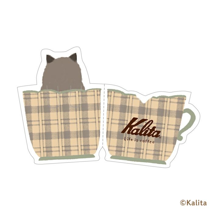 Furukawashiko x Kalita Life is Coffee Mini Letter Paper Set - White Coffee LT726