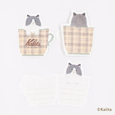Furukawashiko x Kalita Life is Coffee Mini Letter Paper Set - White Coffee LT726