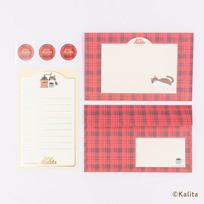 Furukawashiko x Kalita Life is Coffee Letter Set - Black Coffee LT729
