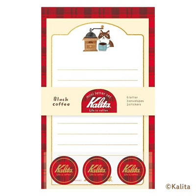 Furukawashiko x Kalita Life is Coffee Letter Set - Black Coffee LT729