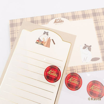 Furukawashiko x Kalita Life is Coffee Letter Set - White Coffee LT730