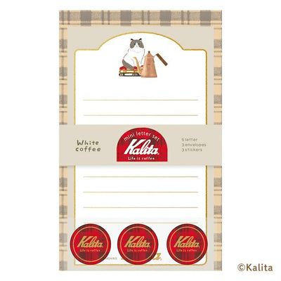 Furukawashiko x Kalita Life is Coffee Letter Set - White Coffee LT730