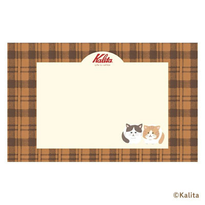Furukawashiko x Kalita Life is Coffee Letter Set - Caramel Coffee LT731