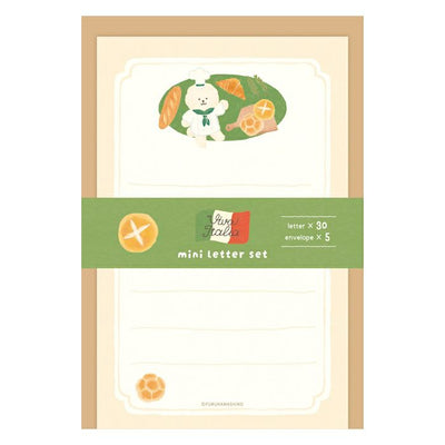 Furukawashiko Viva Italia Mini Letter Set - Bread Dog LT741