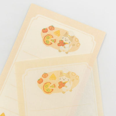 Furukawashiko Viva Italia Mini Letter Set - Pizza Cat LT742