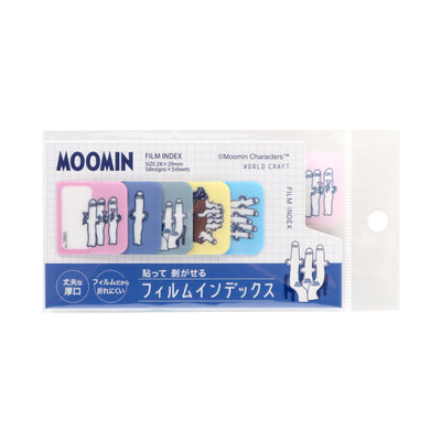 World Craft x Moomin Film Index Stickers - The Hattifatteners MOID-104