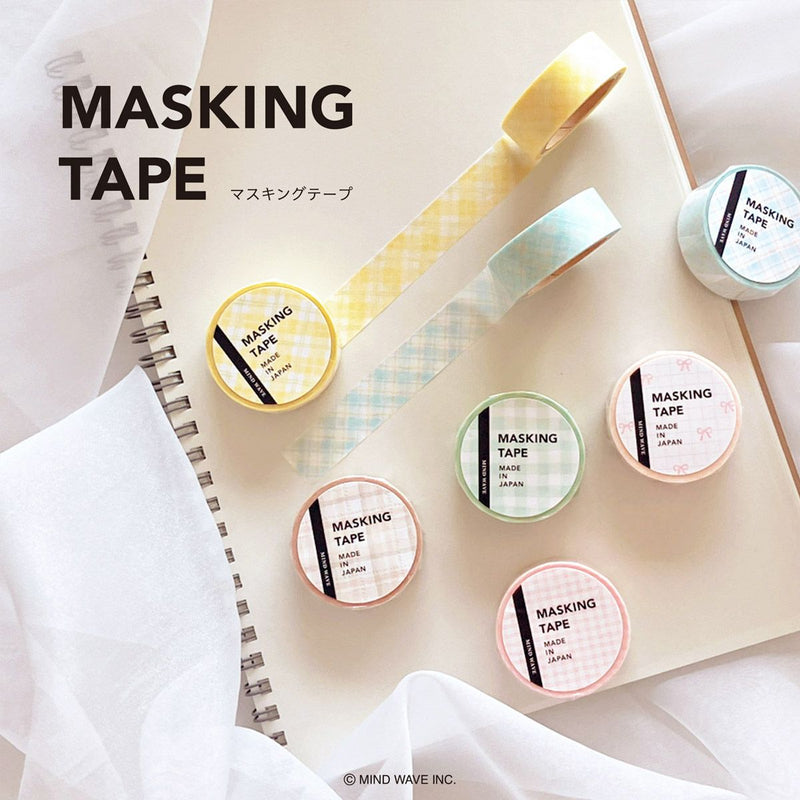 Mind Wave Washi Tape - Check Pattern 23