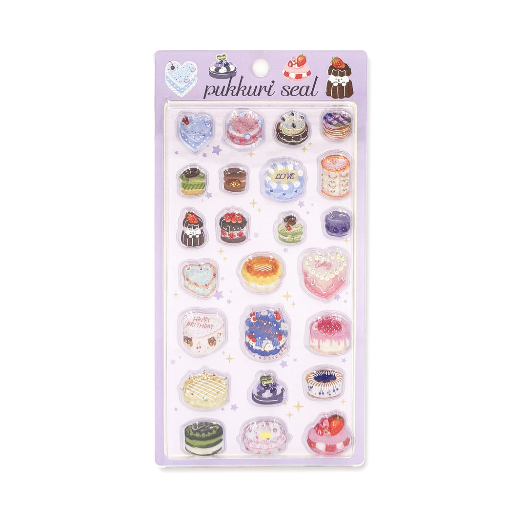 Qlia Puni Puni Life Puffy Sticker - Hamster – Meowashi