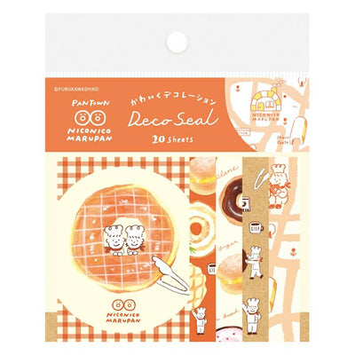 Furukawashiko Bread Town Sticker Pack - NicoNico Marupan QA20
