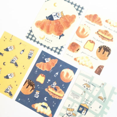 Furukawashiko Bread Town Sticker Pack - Mikazuki Bakery QA21