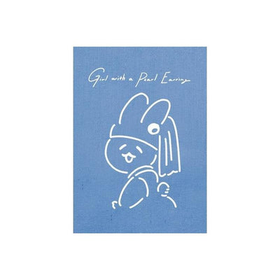 Furukawashiko Museum Animals Sticker Pack - Girl with a Pearl Earring QA30