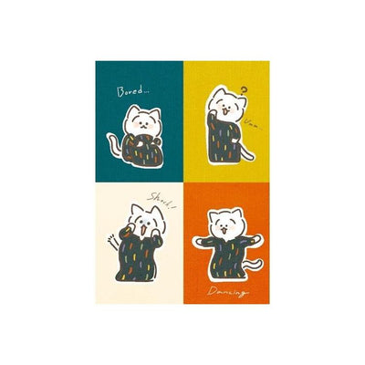 Furukawashiko Museum Animals Sticker Pack - The Scream QA32
