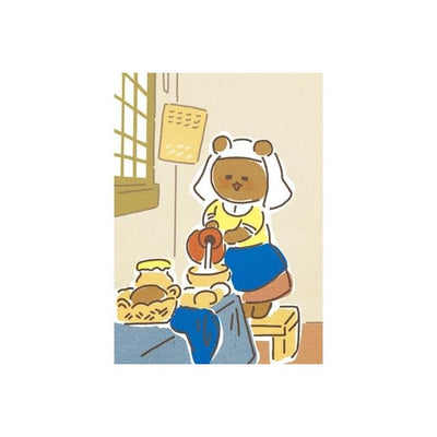 Furukawashiko Museum Animals Sticker Pack - The Milkmaid QA33