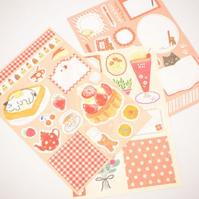 Furukawashiko Watashi-biyori Paper Pack - Red QD14