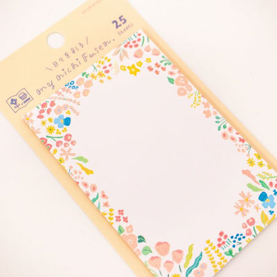 Furukawashiko My Nichi Fusen - Flower Garden Sticky Notes QF187