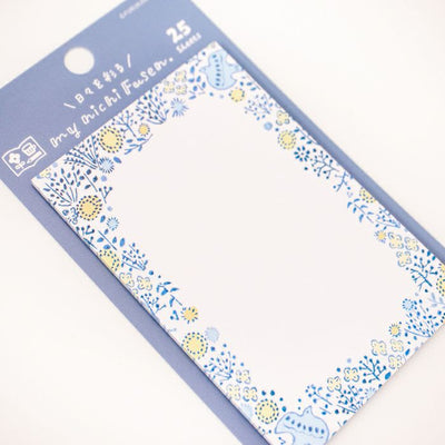 Furukawashiko My Nichi Fusen - Bird and Flower Sticky Notes QF188