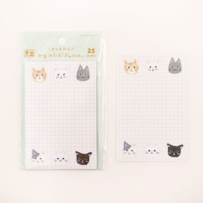 Furukawashiko My Nichi Fusen - Cats Sticky Notes QF191