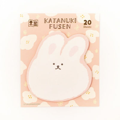 Furukawashiko Watashi-biyori Katanuki Fusen - Mochi Rabbit Sticky Notes QF200