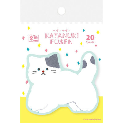 Furukawashiko Watashi-biyori Katanuki Fusen - Fluffy Cat Sticky Notes QF205