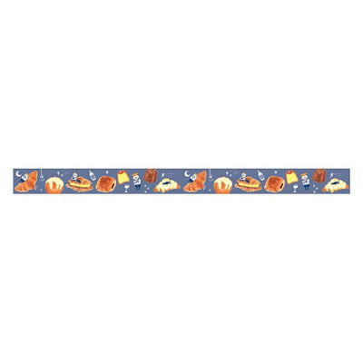 Furukawashiko Bread Town Washi Tape - Mikazuki Bakery QMT88