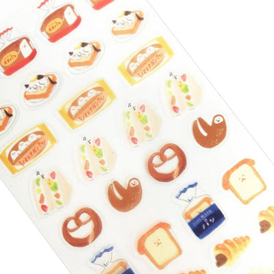 Furukawashiko Animal Confectionery Studio Clear Sticker - Bread QS160