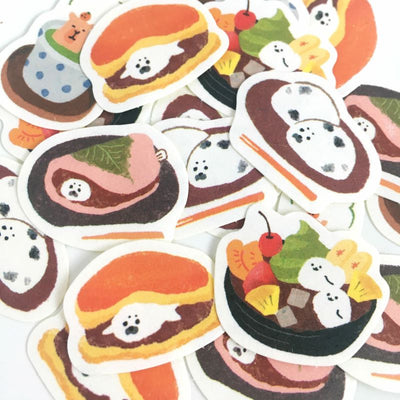 Furukawashiko Animal Confectionery Studio Sticker Flakes - Japanese Confectionery QSA149