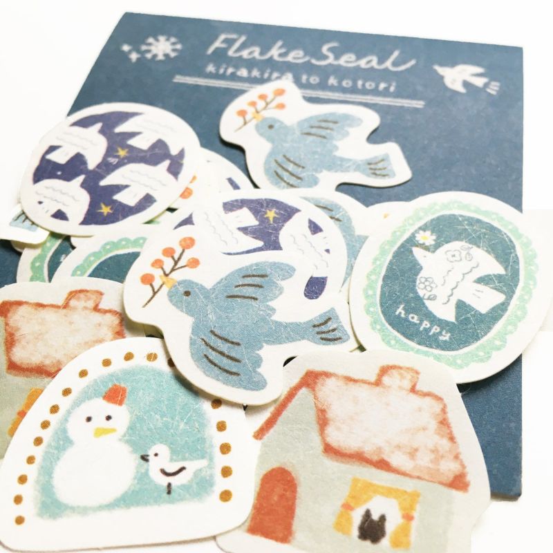 Furukawashiko Winter Limited Edition Sticker Falkes - Bird QSA175