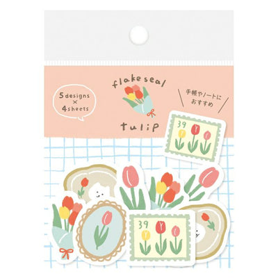 Furukawashiko Spring Limited Edition Sticker Flakes - Tulip QSA195