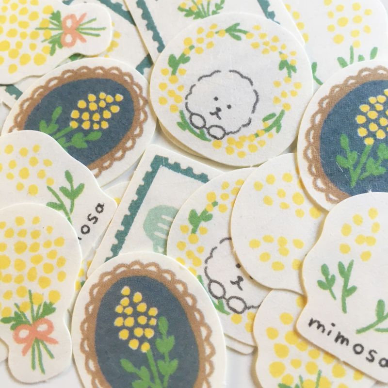 Furukawashiko Spring Limited Edition Sticker Flakes - Mimosa QSA196