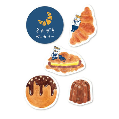 Furukawashiko Bread Town Sticker Flakes - Mikazuki Bakery QSA200