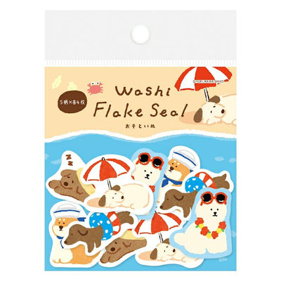 Furukawashiko Summer Limited Edition Sticker Flakes - Dog  QSA204