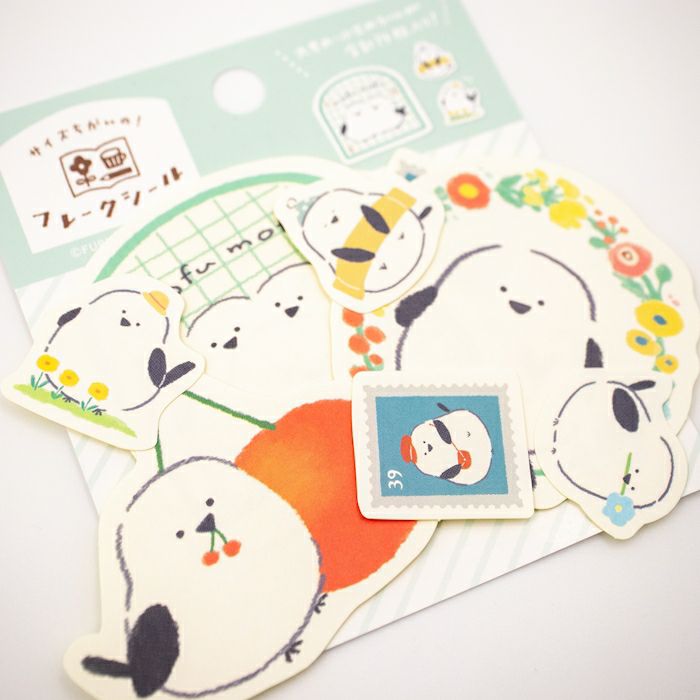 Furukawashiko Sticker Flakes - Fluffy Little Bird QSA263