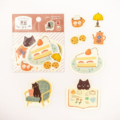 Furukawashiko Sticker Flakes - Relaxing Time QSA264