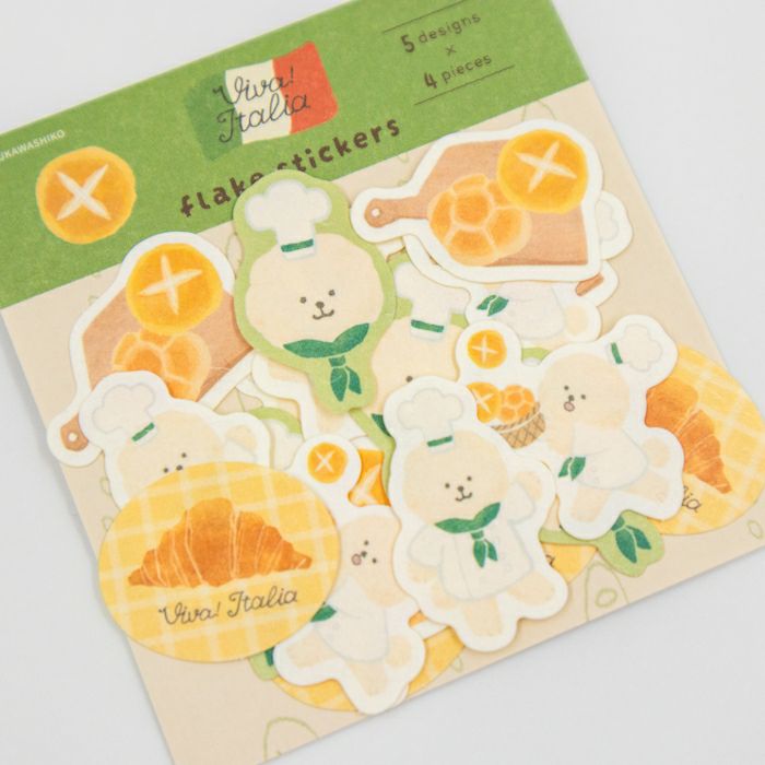 Furukawashiko Viva Italia Sticker Flakes - Bread Dog QSA333