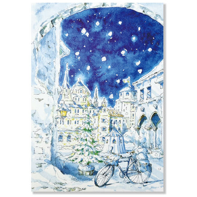 Active Corporation x Shinya Uchida Christmas Postcard - Porter SU-024