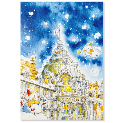 Active Corporation x Shinya Uchida Christmas Postcard - Little Star SU-424