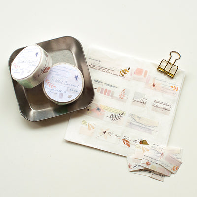 MU Shape Tear Washi Tape #2 - Petal Journal SWT-002