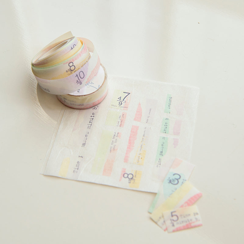 MU Shape Tear Washi Tape 