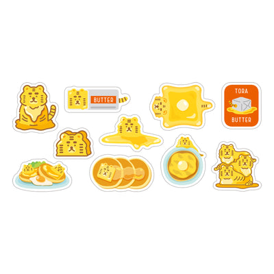 World Craft Torolli Butter Sticker Flakes - Butter Tiger TBFS-006