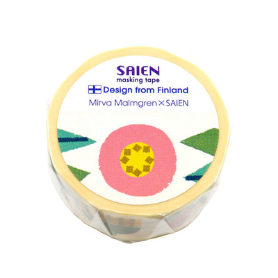 SAIEN x Mirva Malmgren Washi Tape - Geometric Garden TR4060