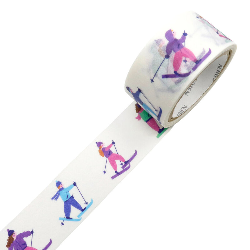 SAIEN x Tiina Achrén Washi Tape - Skiing TR4063
