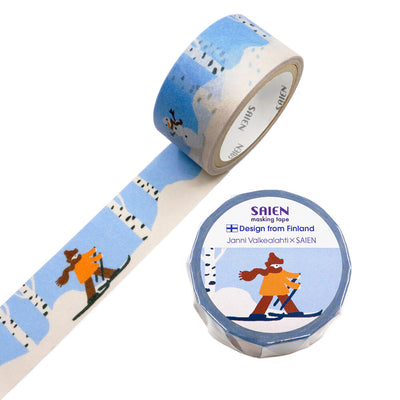 SAIEN x Janni Valkealahti Washi Tape - Ski TR4070