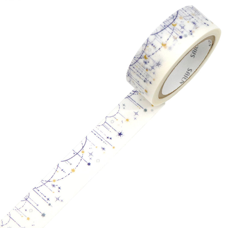 SAIEN Washi Tape - Star Garland UR0271