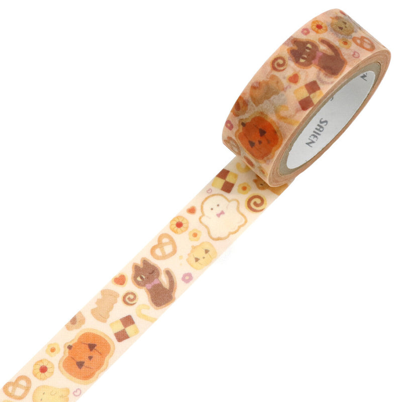 SAIEN Washi Tape - Halloween Cookies UR0276