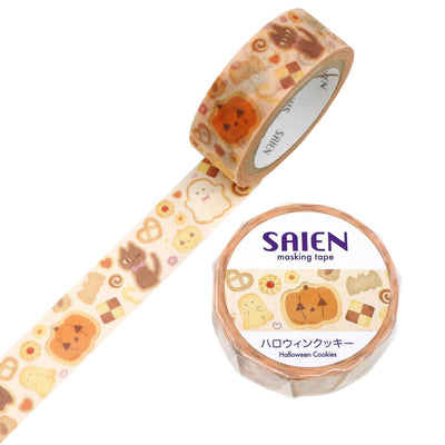 SAIEN Washi Tape - Halloween Cookies UR0276